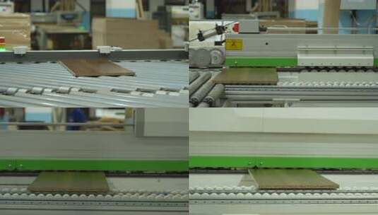 家居 家具 木材 切割 工厂 木材厂高清在线视频素材下载