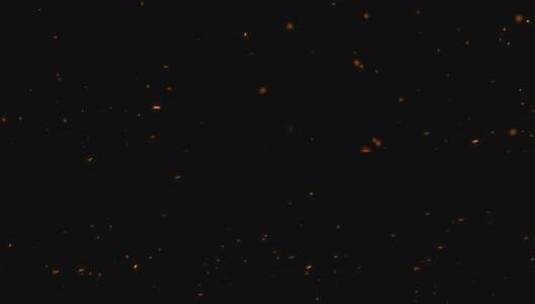 黑色背景粒子特效素材高清在线视频素材下载