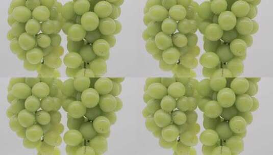 绿葡萄特写素材高清在线视频素材下载