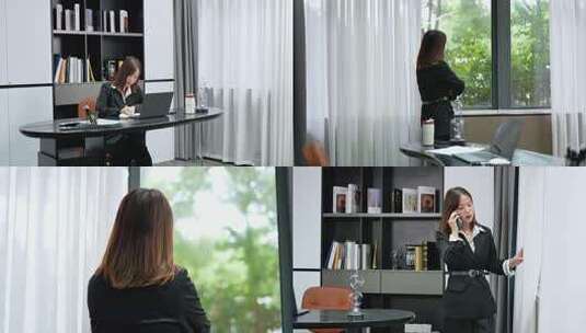 职场女性办公创业奋斗通用场景高清在线视频素材下载