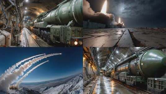 现代战争冲突全面战争核战争高清在线视频素材下载