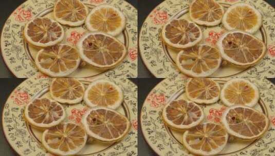 柠檬干干柠檬水果高清在线视频素材下载