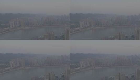 俯瞰重庆 雾都 山城高清在线视频素材下载