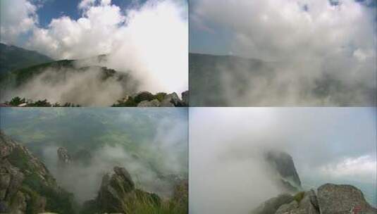 山雾缭绕云翻滚背景视频素材高清在线视频素材下载