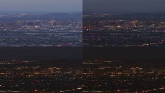 夜间城市风景高清在线视频素材下载