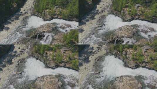 山谷溪流河流高清在线视频素材下载
