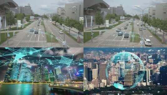 【合集】大数据物联网城市镜头高清在线视频素材下载