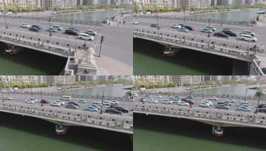 天津狮子林桥高清在线视频素材下载