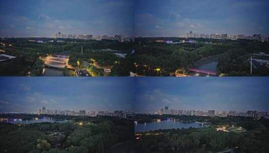 上海公园城市高清在线视频素材下载