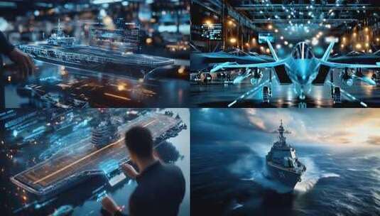 4k高清军事装备武器装备大国重器航母战斗机高清在线视频素材下载