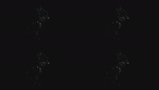 黑色背景粒子特效高清在线视频素材下载