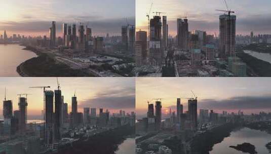 202511建设中的深圳超级总部高清在线视频素材下载