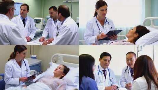 医院医生护士和病人ai素材原创高清在线视频素材下载