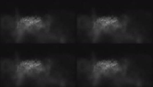 白色烟雾粒子特效高清在线视频素材下载