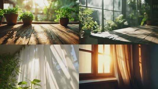 窗户 窗台高清在线视频素材下载