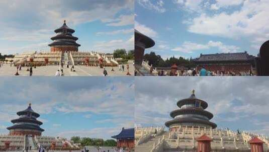 北京天坛祈年殿高清在线视频素材下载
