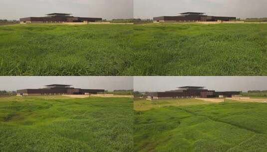 二里头夏都遗址博物馆高清在线视频素材下载