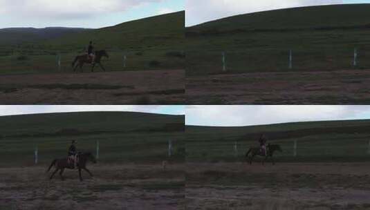 草原公路风景高清在线视频素材下载