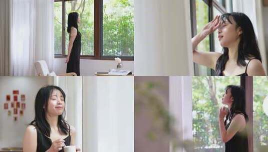 惬意午后 美好生活高清在线视频素材下载