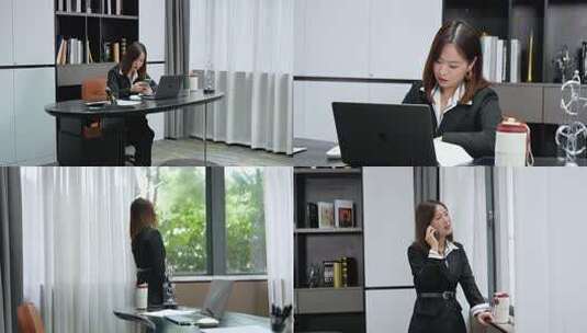 女性创业励志奋斗商务职场高清在线视频素材下载