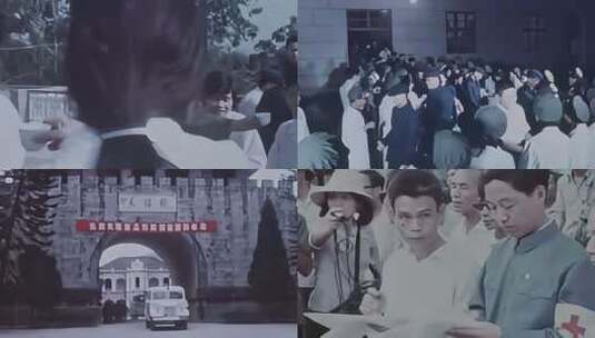 1979对越自卫反击战 首次释放战俘高清在线视频素材下载