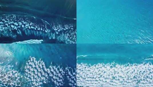 升格海浪大海浪花滔天巨浪大海海浪浪花高清在线视频素材下载