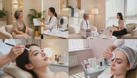 医美护肤医疗美容整形整容高清在线视频素材下载