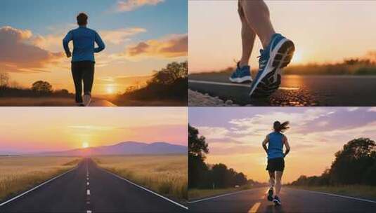 奔向2025年的希望之路合集高清在线视频素材下载