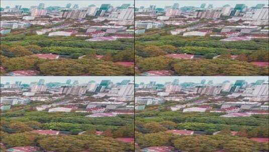 上海_武康大楼_兴国大厦_航拍延时_环绕高清在线视频素材下载