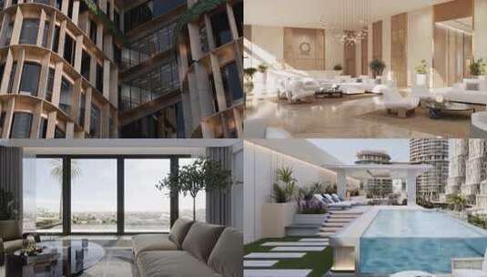 高端地产三维动画高清在线视频素材下载