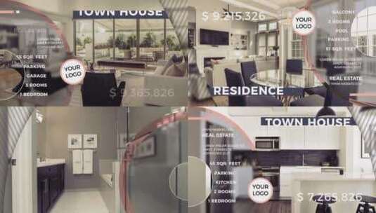 高级现代化房地产促销片场AE模板高清AE视频素材下载
