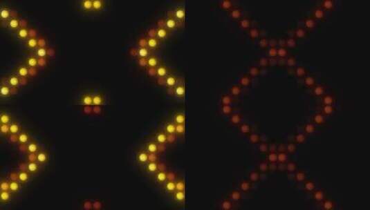 4k大屏幕黄色灯光闪烁动态VJ循环背景素材7高清在线视频素材下载