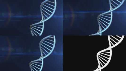 DNA基因链高清在线视频素材下载
