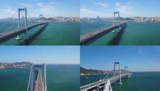 4K大连跨海大桥高清在线视频素材下载