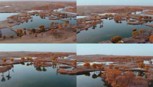 新疆风景风光航拍高清在线视频素材下载