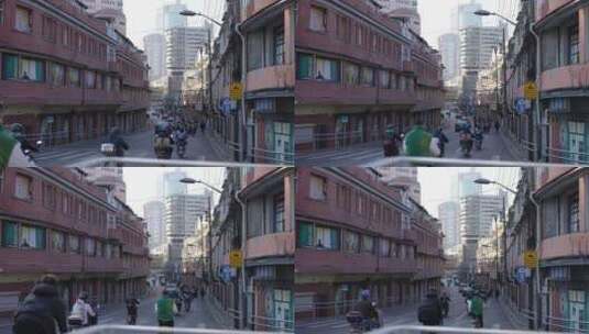 上海老街区老城区高清在线视频素材下载