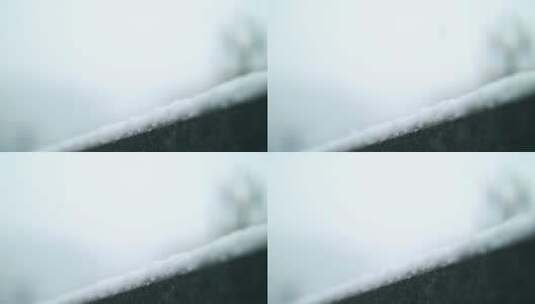 唯美雪景空镜视频素材高清在线视频素材下载