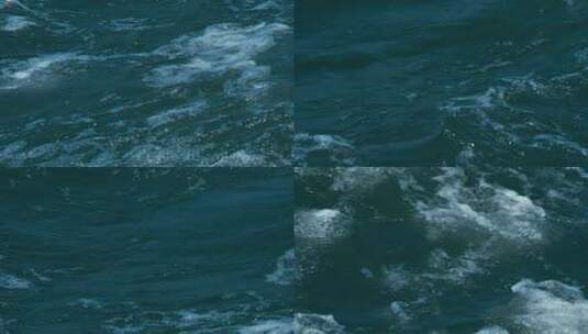 汹涌的海浪实拍镜头高清在线视频素材下载