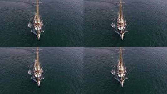 帆船航海扬帆起航远航励志梦想征程38高清在线视频素材下载