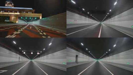 海底隧道 隧道高清在线视频素材下载