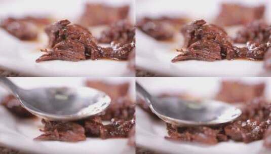 牛肉酱炖牛肉 (7)高清在线视频素材下载