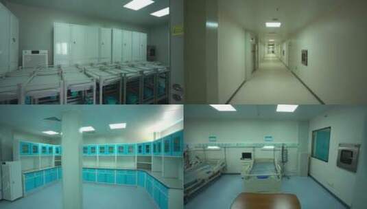 落马洲河套香港中央援港应急医院设施高清在线视频素材下载