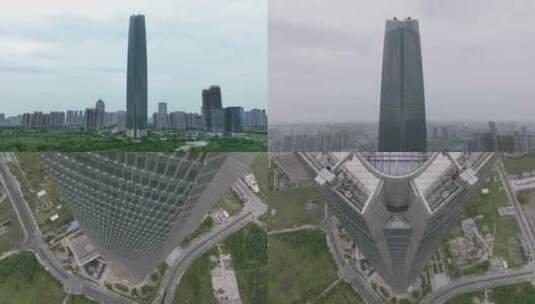 武汉中心大厦合集高清在线视频素材下载