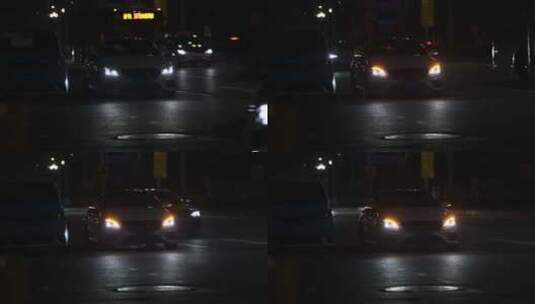 车辆故障灯闪烁高清在线视频素材下载
