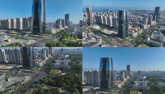 日照金杉国际日照空景日照城市建设日照素材高清在线视频素材下载