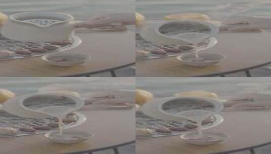 围炉煮茶 罐罐奶茶 罐罐茶高清在线视频素材下载