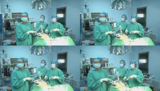 妇科手术（子宫切除）高清在线视频素材下载