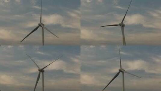  风力发电机 高清在线视频素材下载