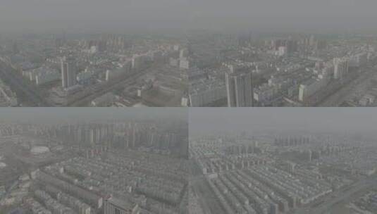 濮阳城市航拍高清在线视频素材下载