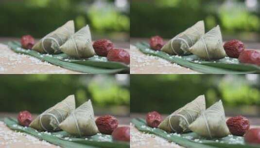 端午节粽子糯米高清在线视频素材下载
